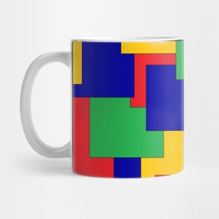 colored squares Mug